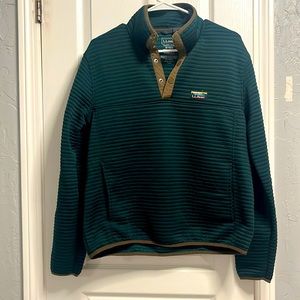 LL Bean quarter button